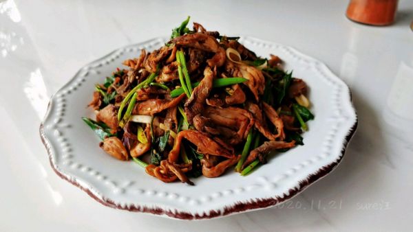 香辣孜然葱葱菇