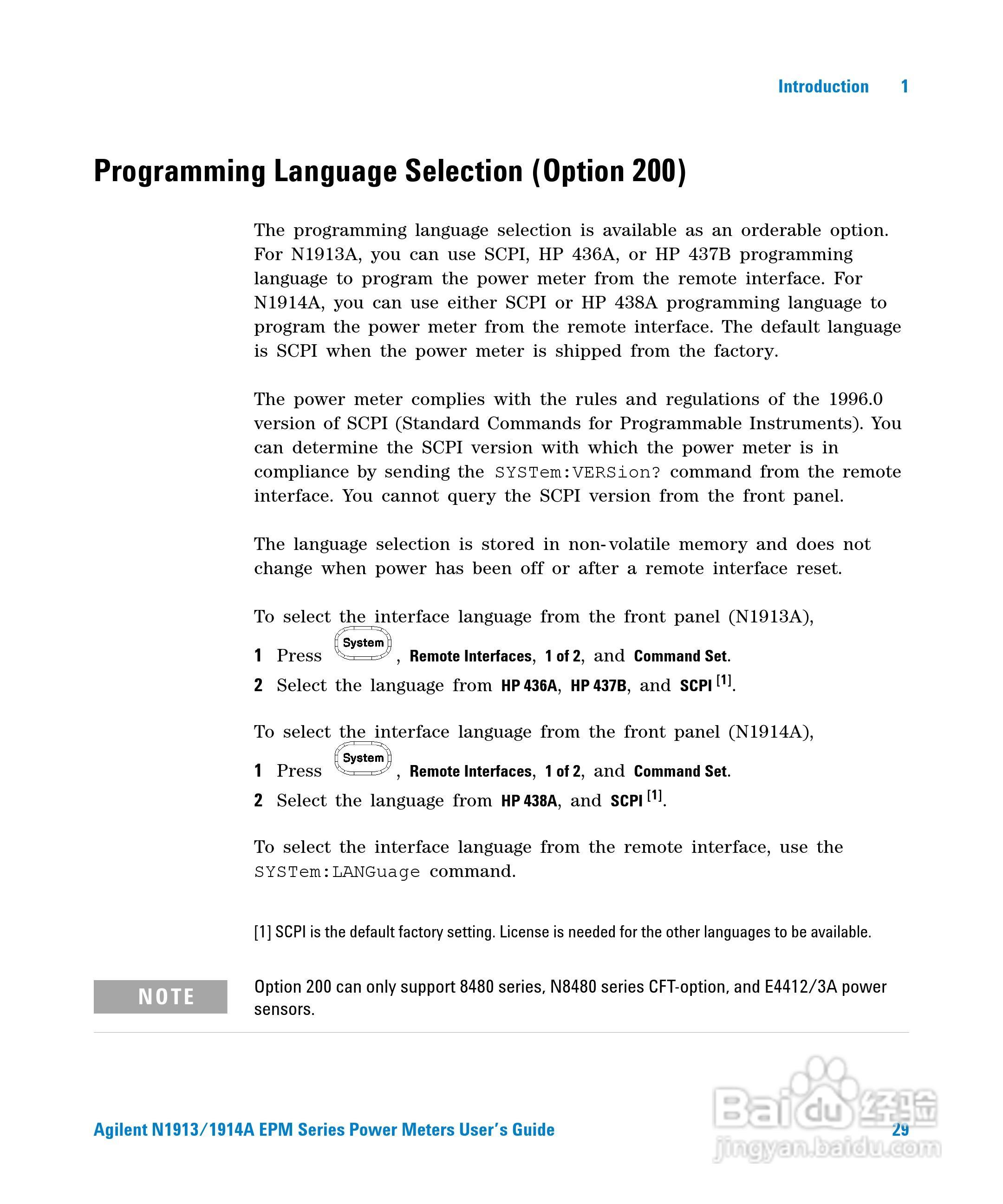 N1913A功率表使用手册:[6]