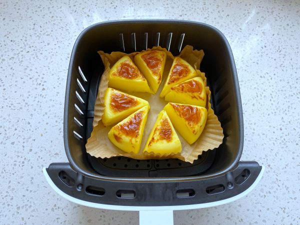 空气炸锅烤牛奶