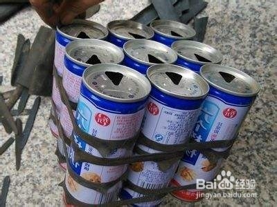 教你用空的六个核桃罐子做板凳