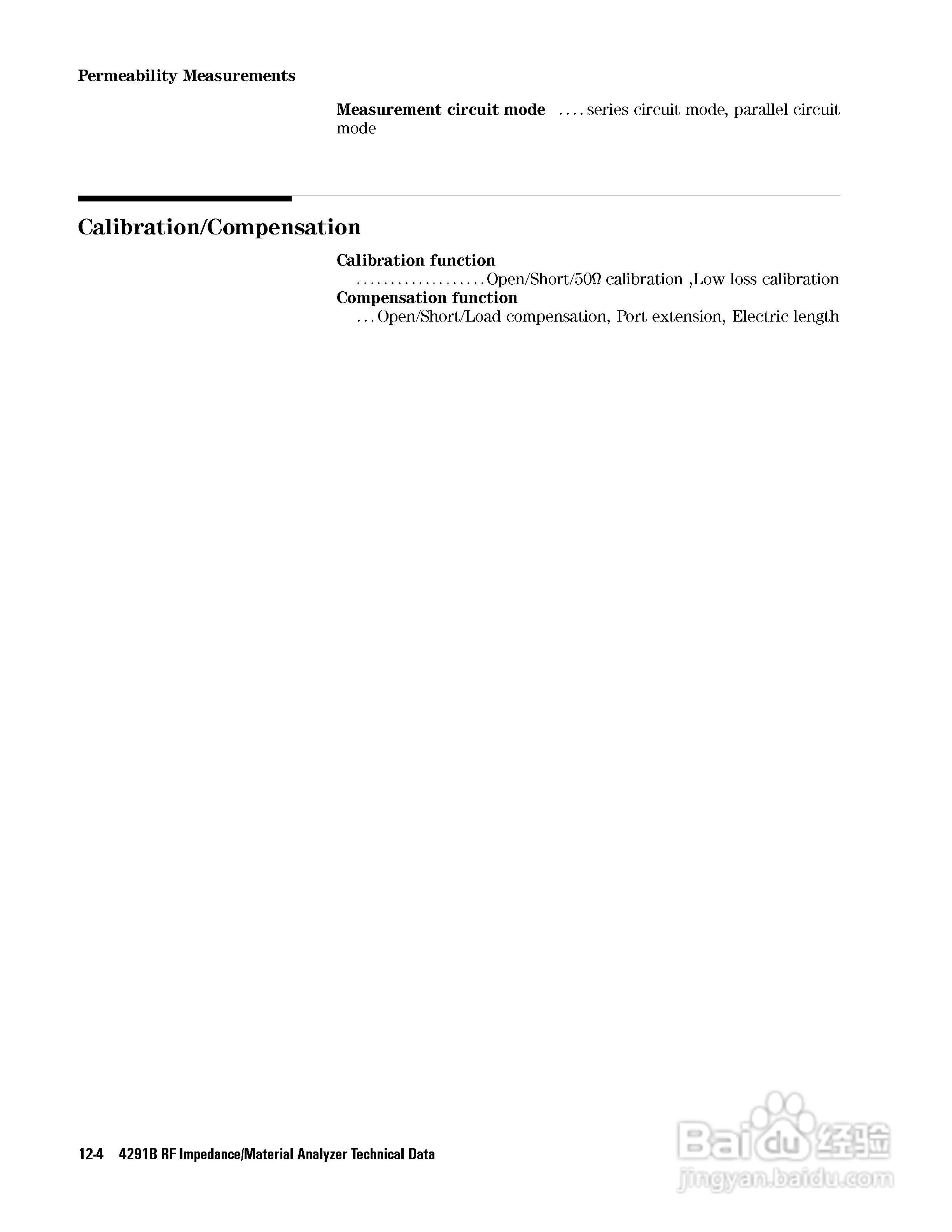 HP4291B分析仪说明书:[28]