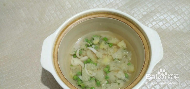 翡翠银耳羹的做法