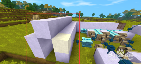 迷你世界密码门怎么做