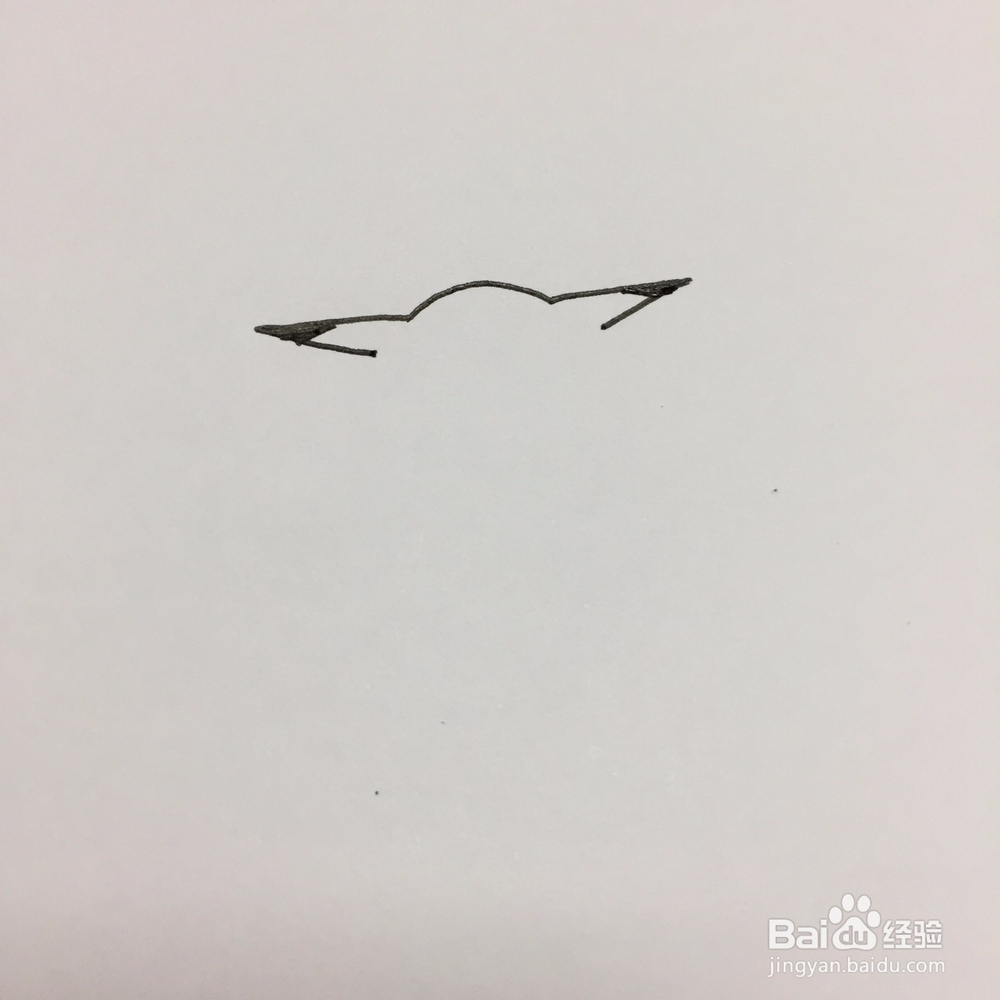 皮卡丘的简笔画