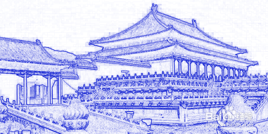如何用ps将图片改为圆珠笔效果圆珠笔效果图