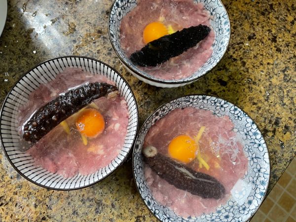 辽参鸡蛋瘦肉汤