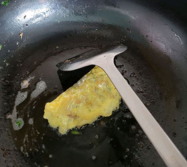 虾米肉末煎蛋饺