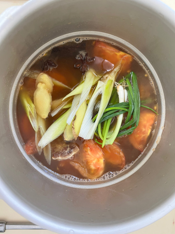 番茄土豆炖牛腩