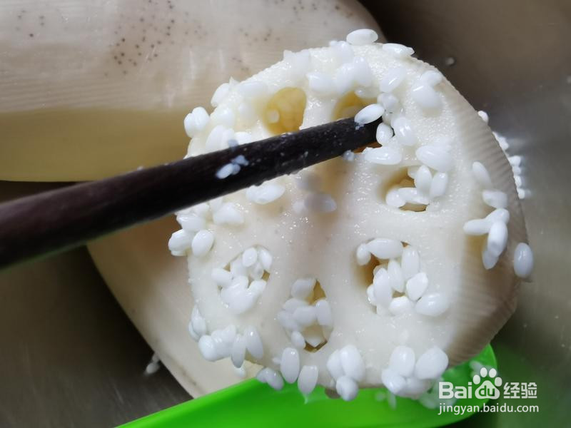 桂花糯米藕的做法