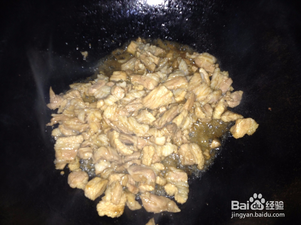 家常豆角炒肉片的做法