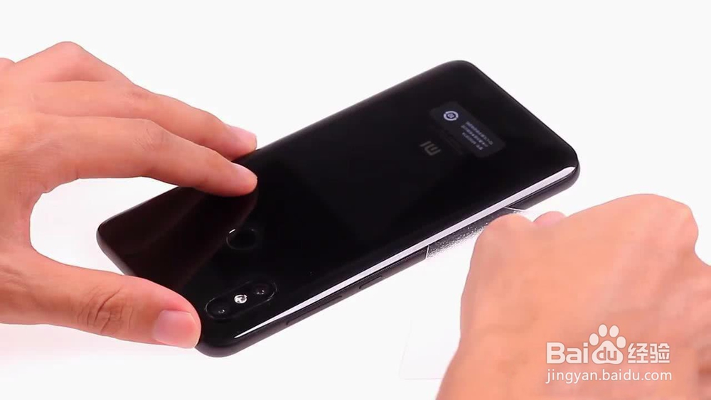 小米8后盖怎么拆