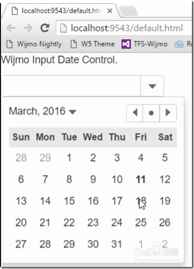 如何在Angular2下使用Wijmo Input控件