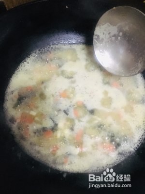 鲜美的上汤娃娃菜