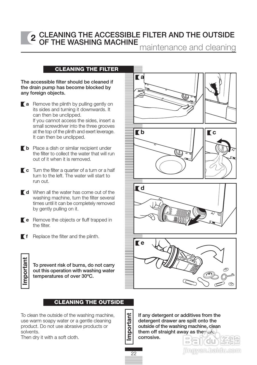 法国白朗WFD711A型前置式洗衣机干衣机说明书:[3]