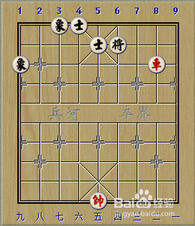 象棋残局：一车巧胜士象全系列：[4]简单3