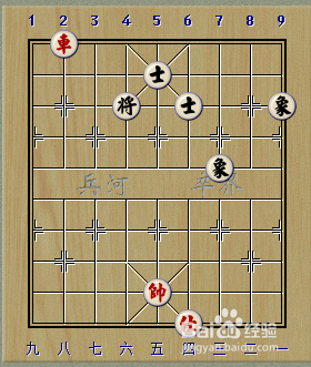象棋残局：一车巧胜士象全系列：[3]简单2