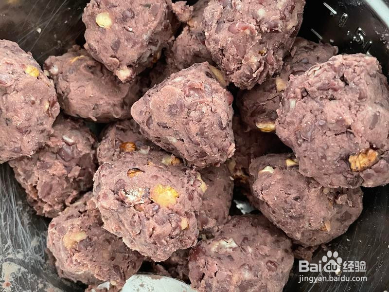 超好吃核桃豆沙包的做法