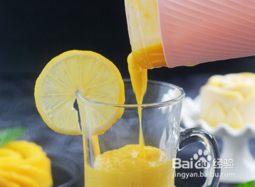 喝不够的顺滑芒果奶昔