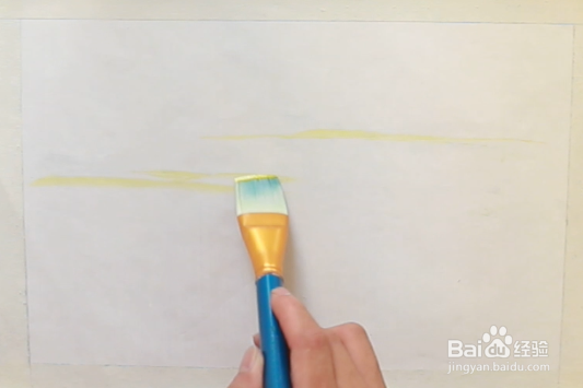 刀画教程——春天草坪的绘画方法