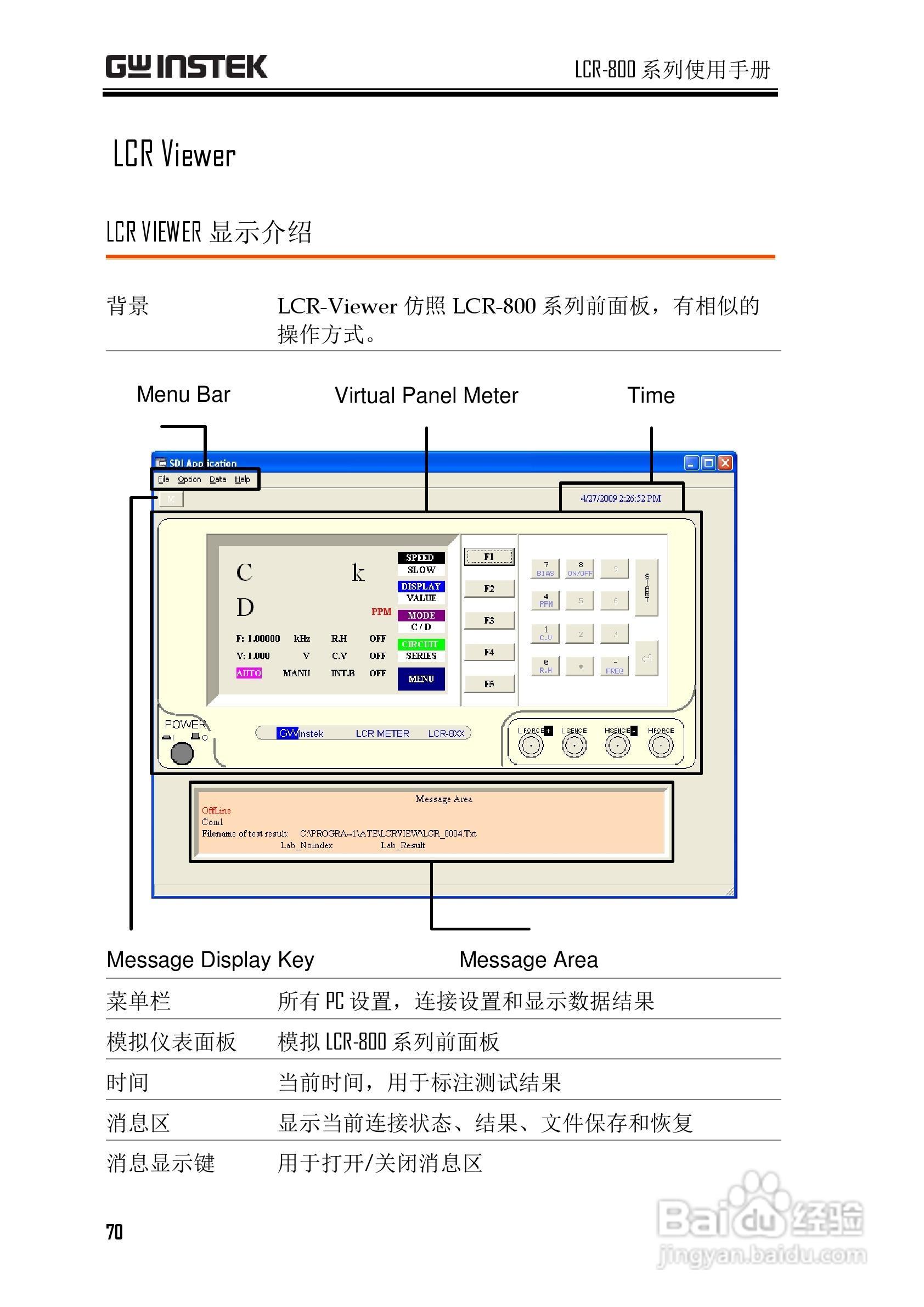 固纬LCR-819高精度LCR测试仪使用说明书:[7]