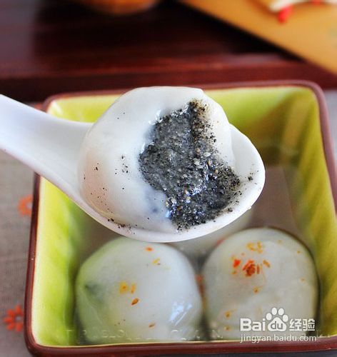 学习经典芝麻汤圆的做法