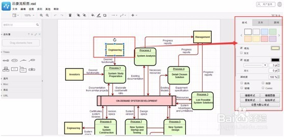如何使用流程图制作工具在线画流程图和思维导图