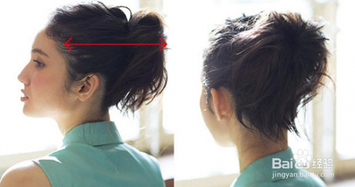 饼脸也不怕 牢记3点照梳丸子头