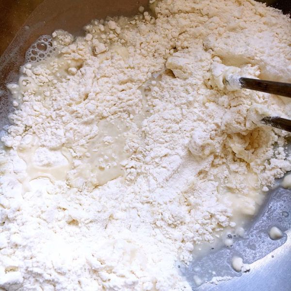 椰香榴莲芝士烤饼