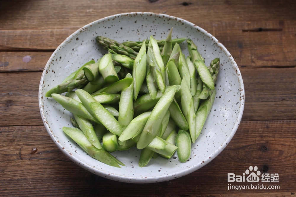 芦笋炒虾仁的做法