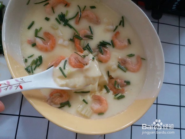 虾仁蒸蛋的做法步骤