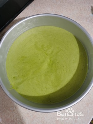 抹茶戚风蛋糕的做法