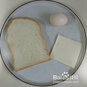自制营养早餐之芝士荷包蛋吐司详细教程图解