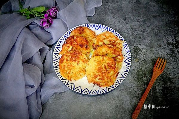 #10分钟早餐大挑战#土豆丝饼