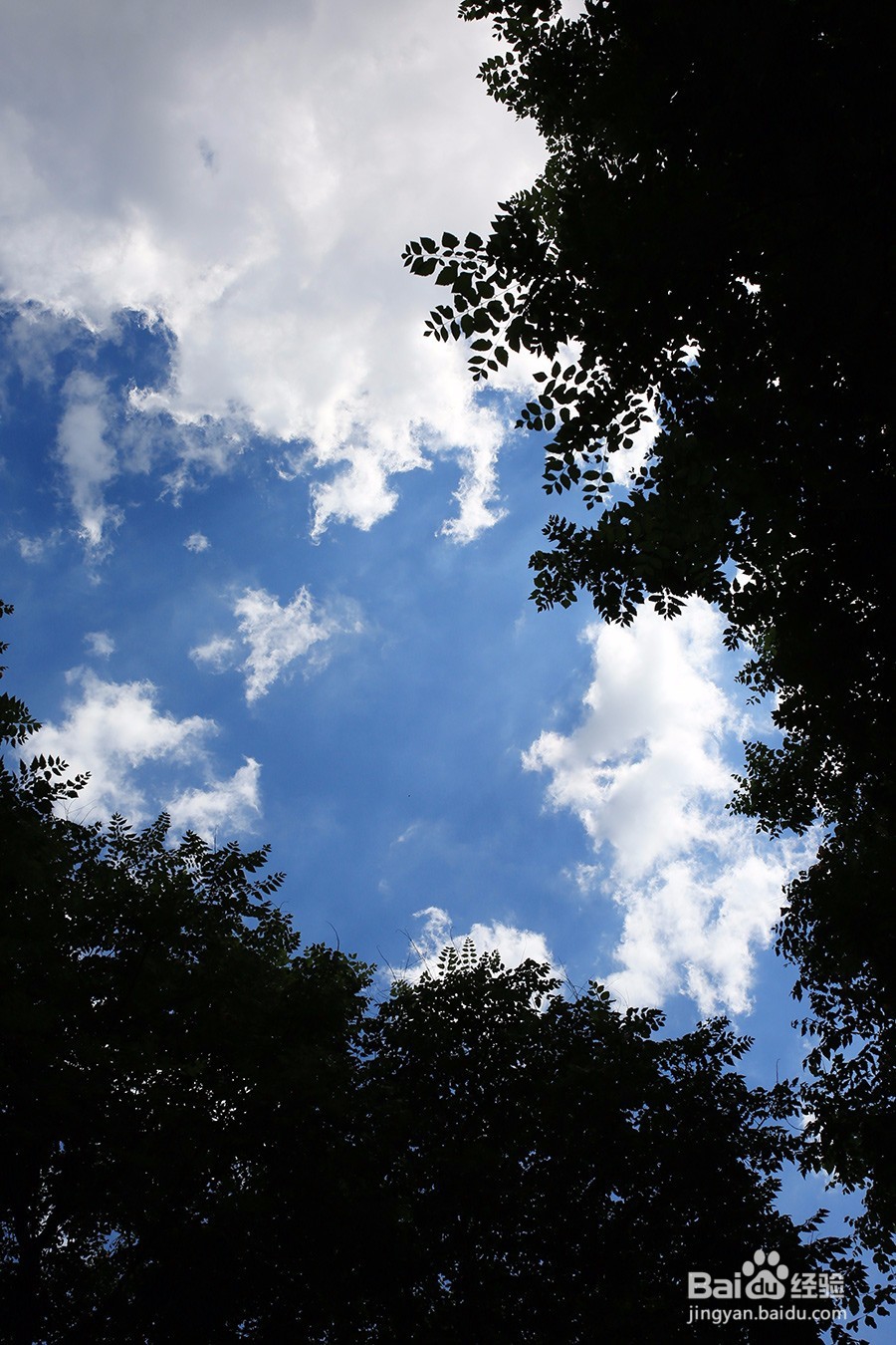 如何用定焦拍蓝天和白云