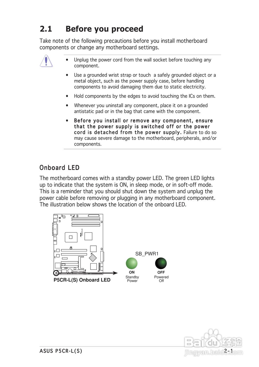 华硕P5CR-LS型主板说明书:[3]