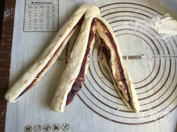 豆沙吐司的做法