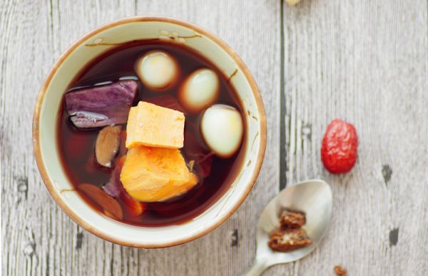 老姜红糖双薯甜汤