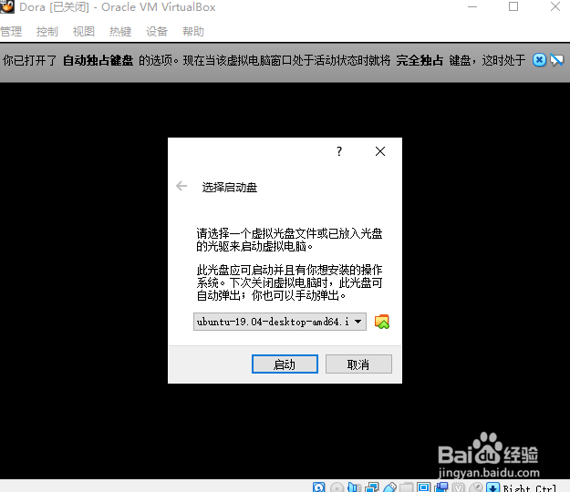 虚拟机里面如何安装Ubuntu19.04