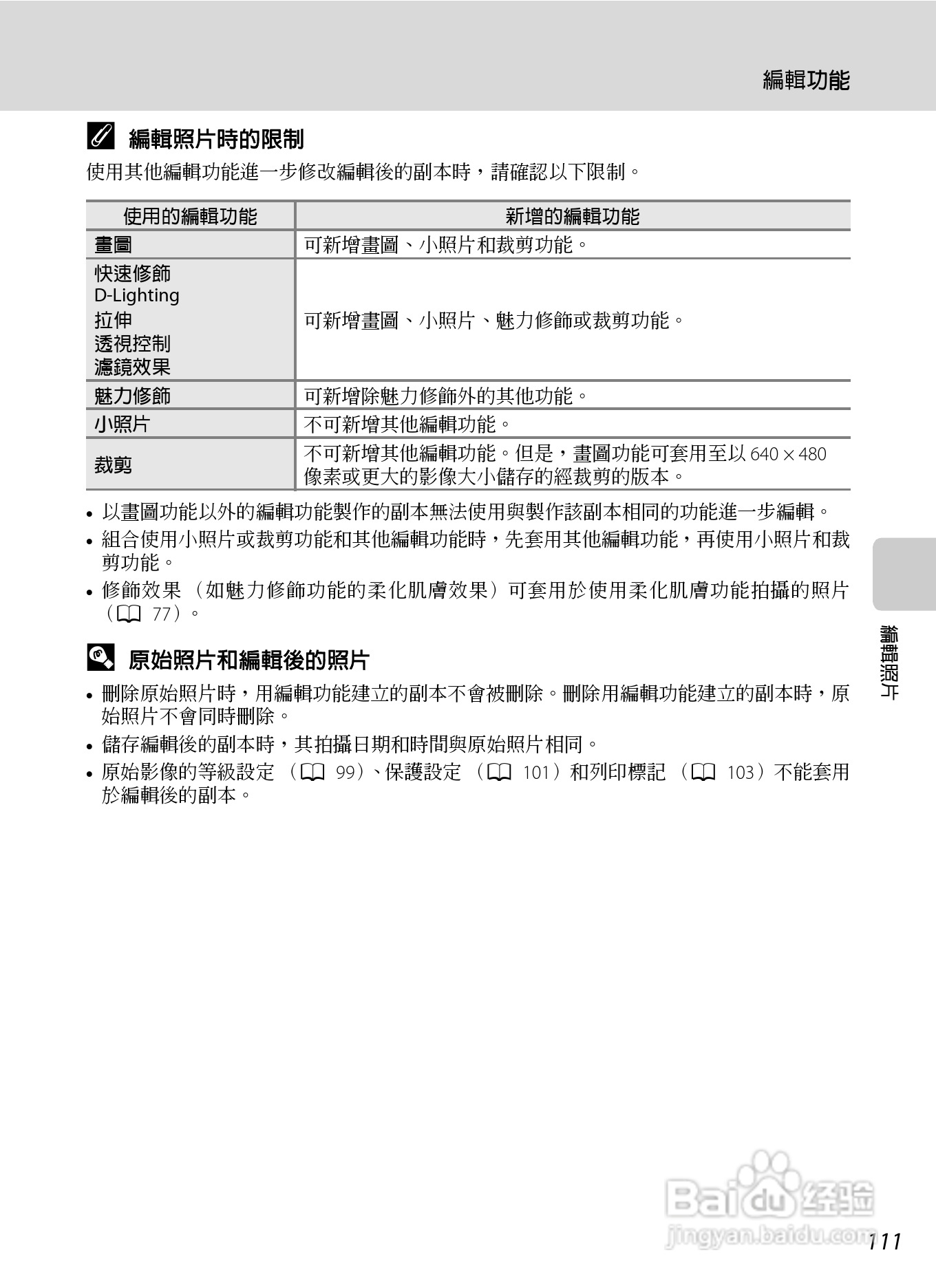尼康COOLPIX S4150数码相机使用说明书:[13]
