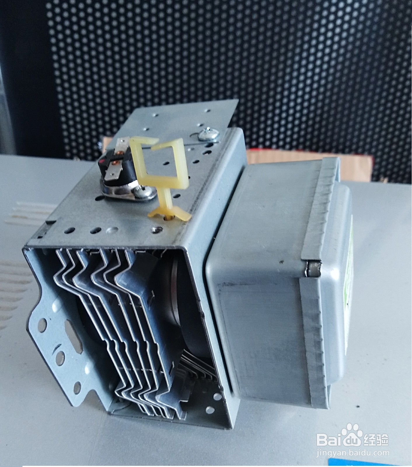 报废微波管拆解