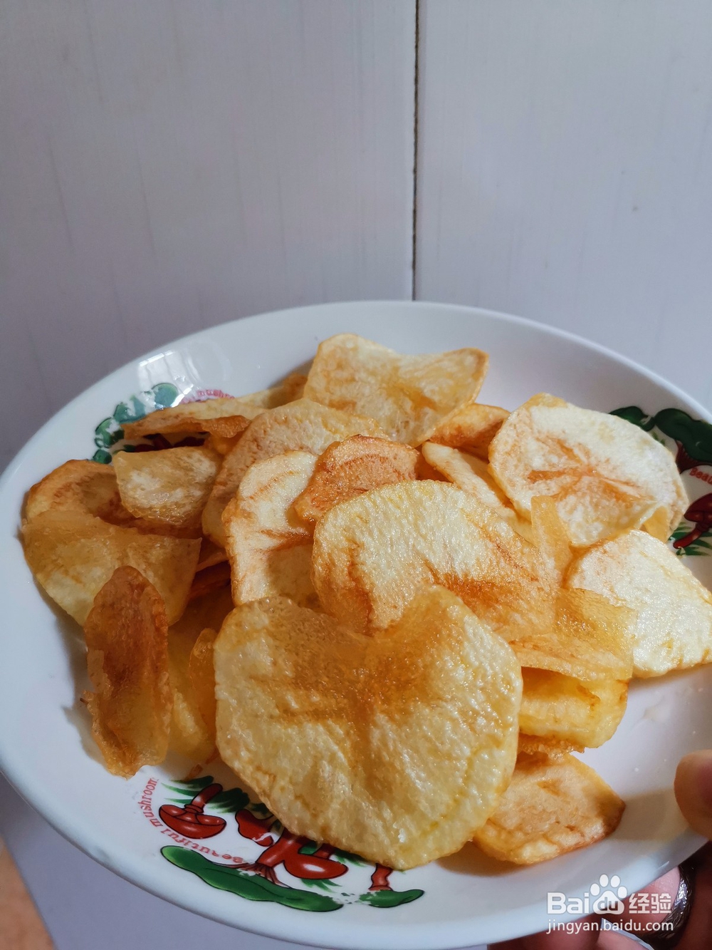 在家也可以自制薯片了