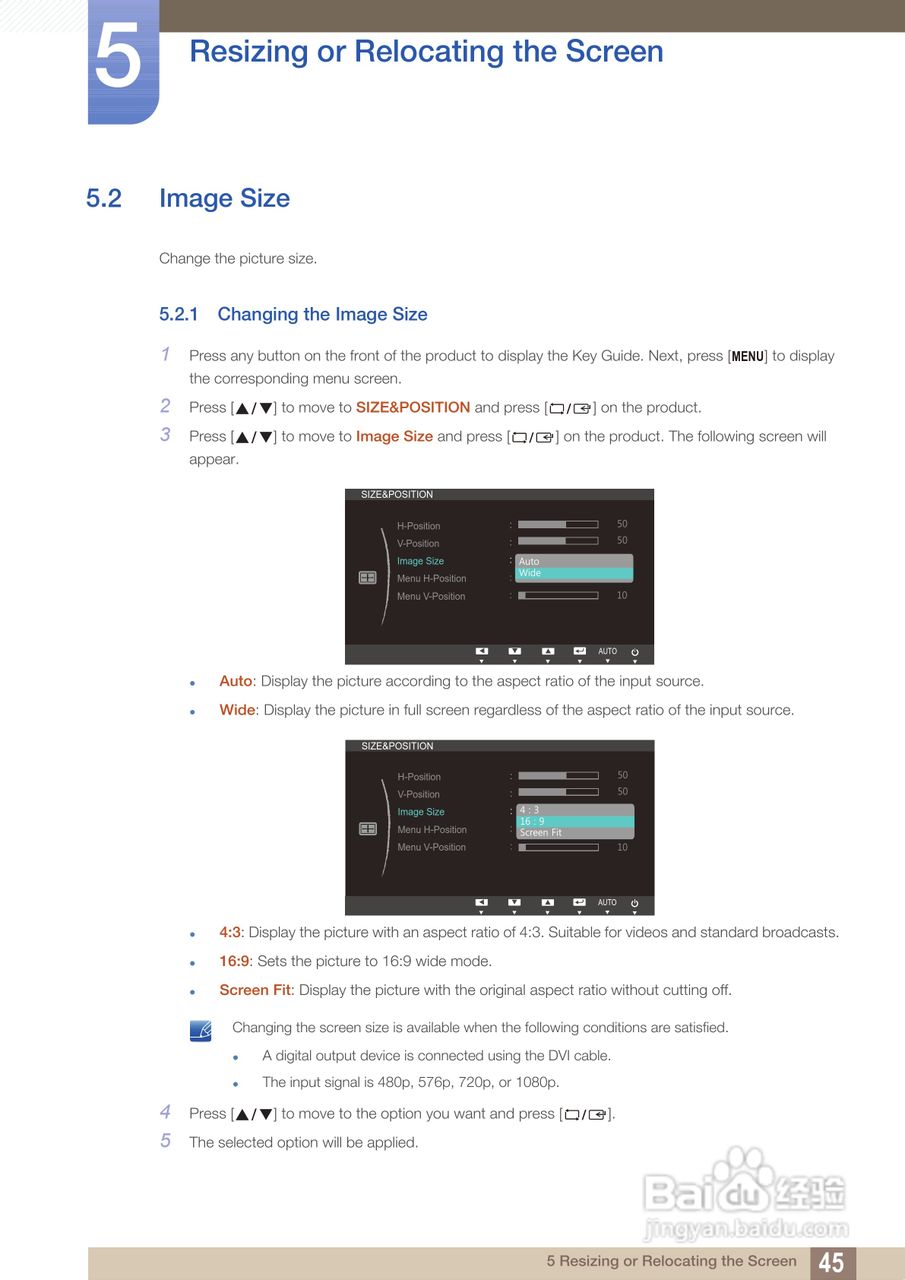 三星S24B150BL液晶显示器使用说明书:[5]