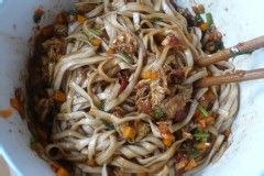 【炸酱面，花样做】番茄鸡蛋炸酱面