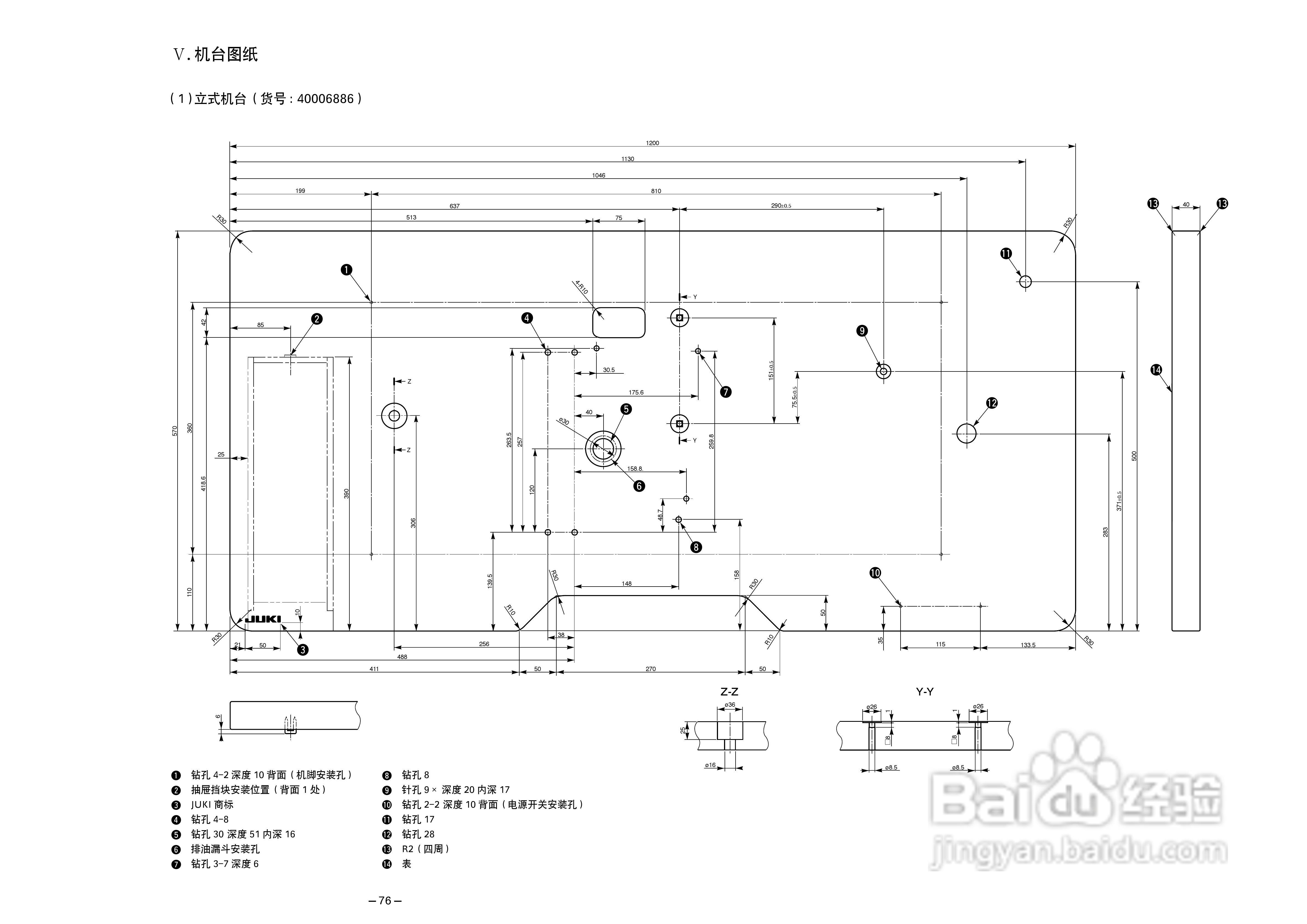 LK-1900A高速电子加固缝纫机使用说明书:[8]