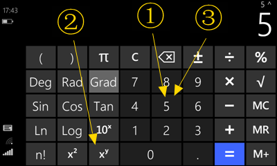 windows phone8.1 计算器的多功能性
