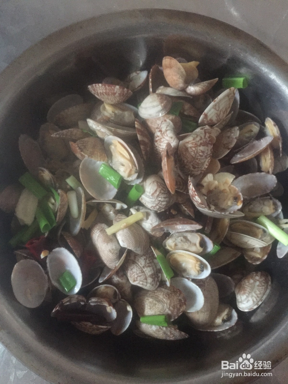 自已动手爆炒花蛤的做法