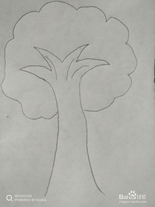 简单的大树怎么画