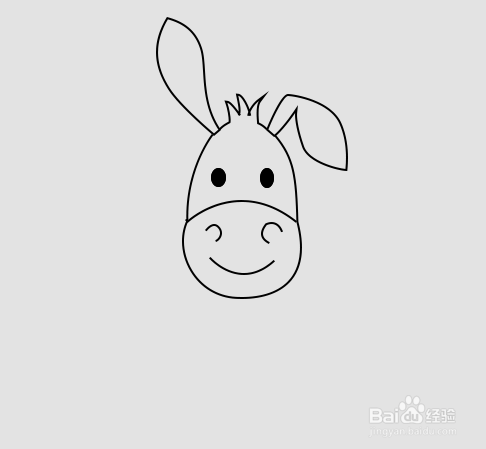 ps如何绘制驴