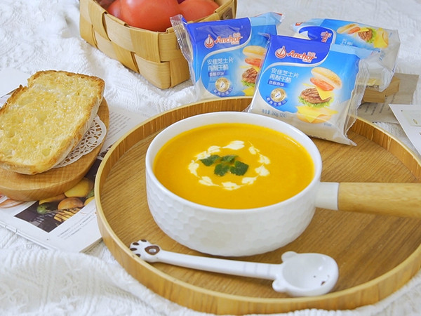 西式番茄芝士浓汤