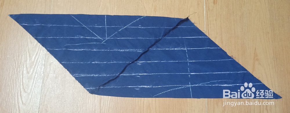 程太太做手工之——如何简单快速裁出45度斜布条